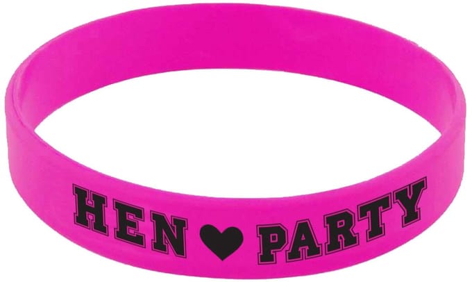 Amscan Armbanden Hen Night 9,8 X 1,1 Cm 6 Stuks