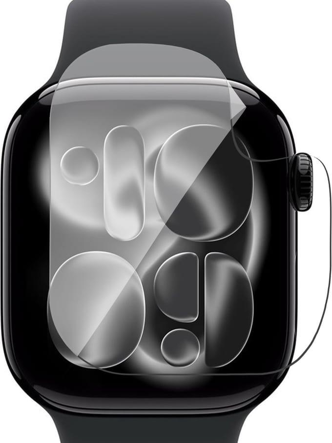 Screenprotector geschikt voor Apple Watch Series 11 / 10 42mm - 1x FlexGuard Screen Protector
