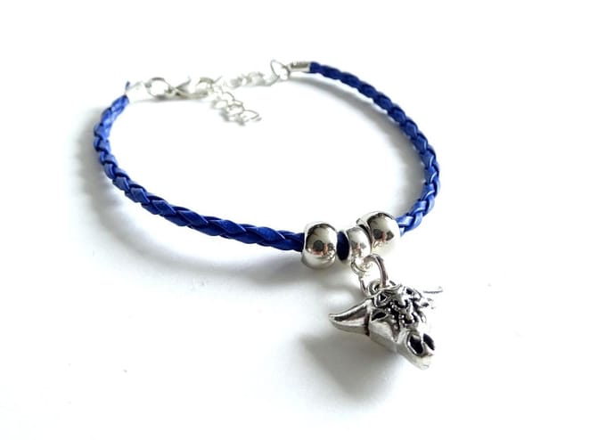 2 Love it Buffalo Blue - Armband - Leer