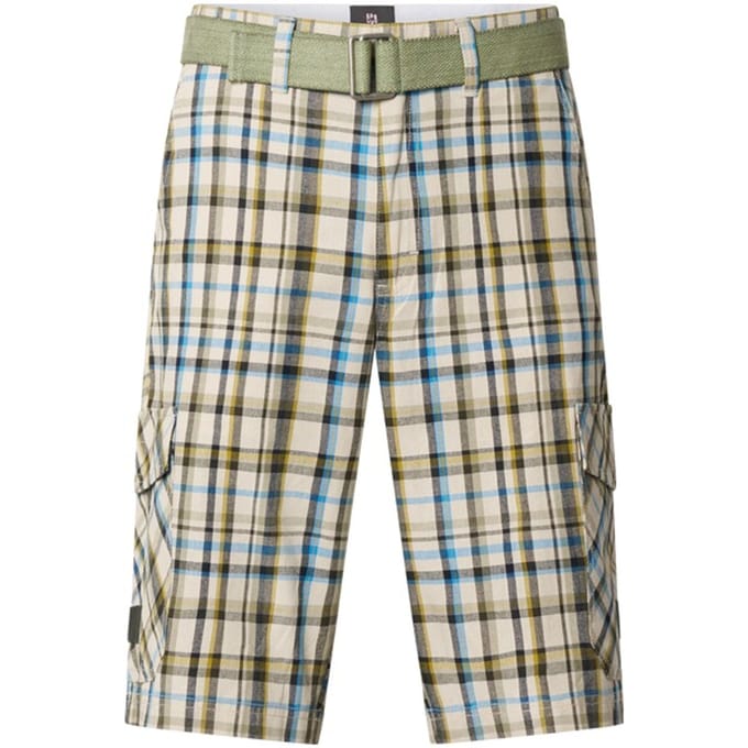 Jan Vanderstorm herren Bermuda - 72 - olijf - Plus Size