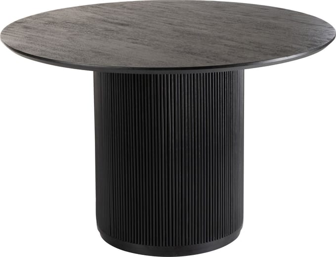J-Line tafel Vincent - hout - zwart - large