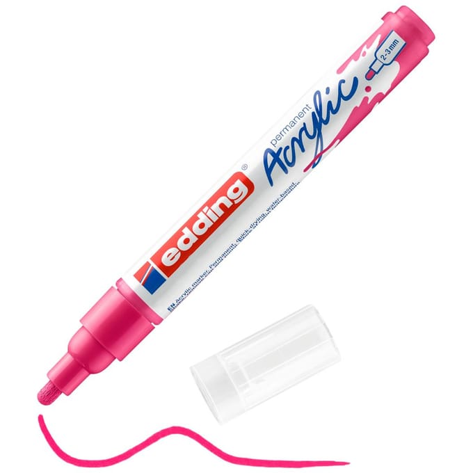edding 5100 Acrylic "Acrylmarker - Medium" - Telemagenta