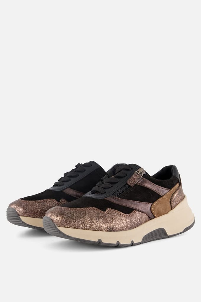 Feyn Feyn Jasmin 26 Sneakers brons Suède