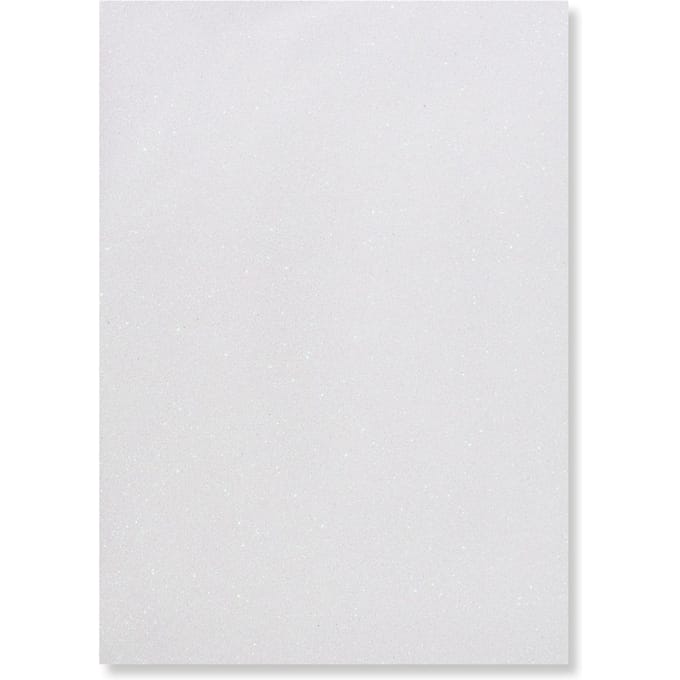 Extra Bling ijzer-op-folie A4 - Rainbow White