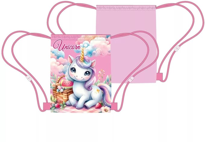 Sweet Home gymtas Unicorn Clouds 40 x 35 cm
