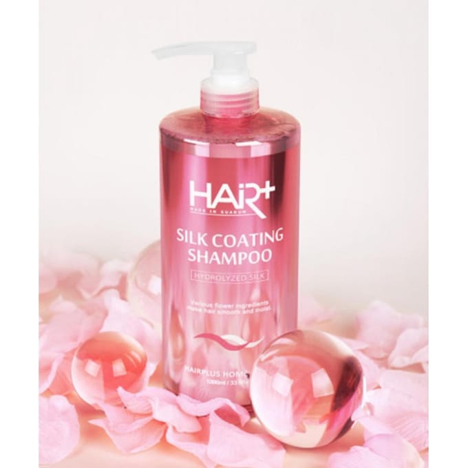 Shampoing Revêtement Soie Hairplus 1000ml none pink
