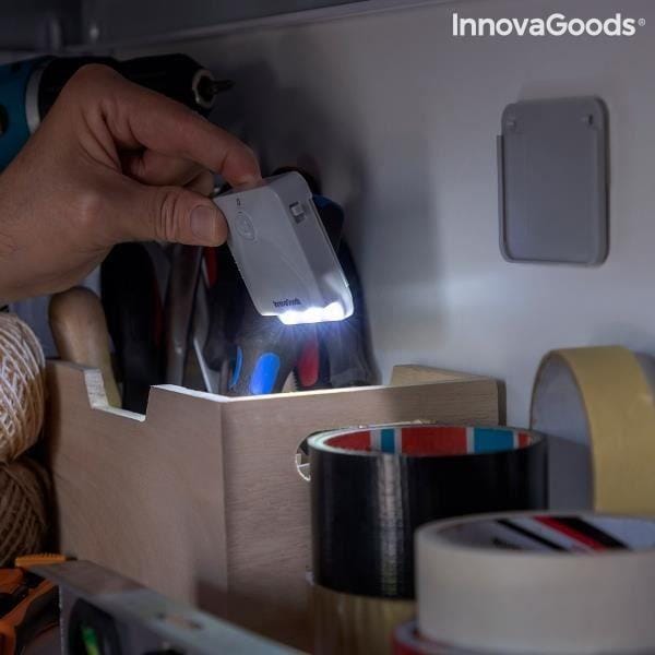 LED-lamp met bewegingssensor | Lumtoo Innovagoods | 2 stuks | LED | Wandlamp | Bewegingssensor | Buitenlamp | Binnenlamp