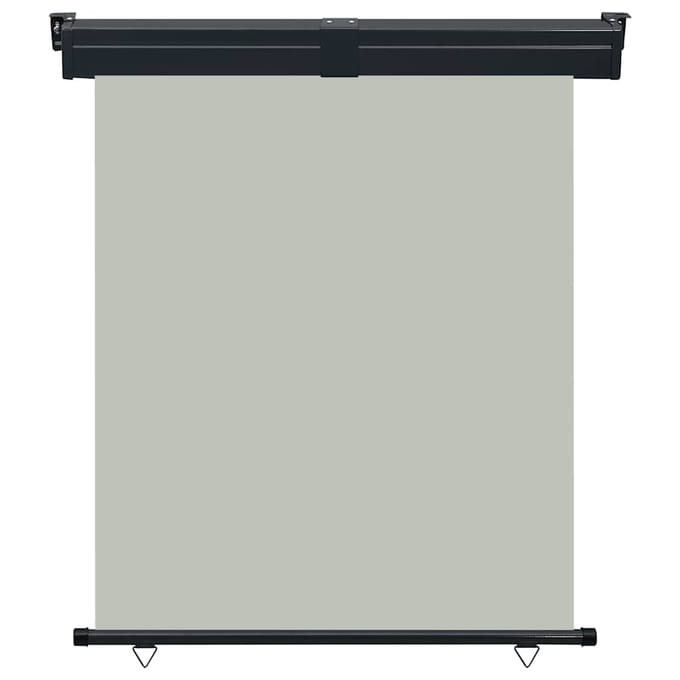 vidaXL - Balkonscherm - 145x250 - cm - grijs