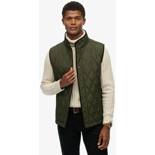 Superdry - Gewatteerd Estate Gilet - Heren - Gilets