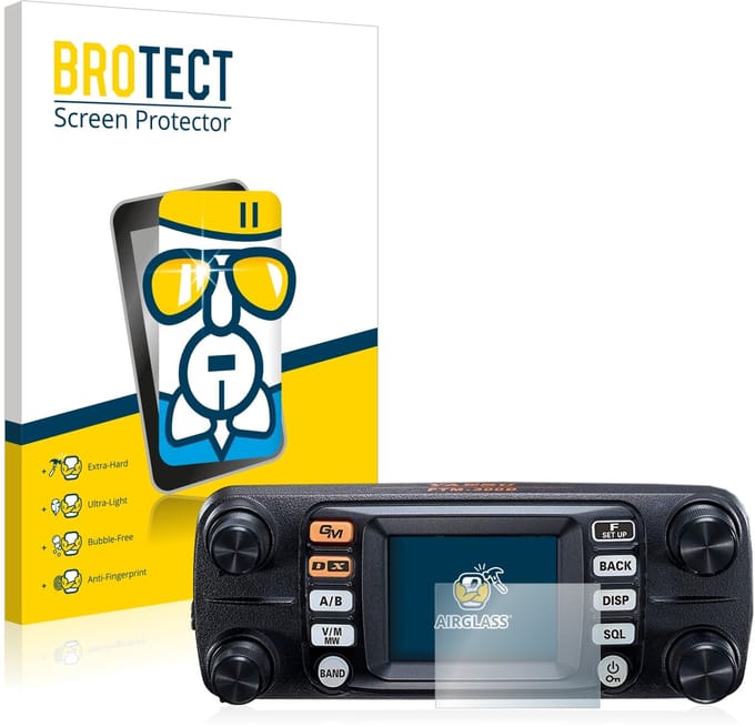 Screenprotector voor Yaesu FTM-300DE Beschermglas transparant