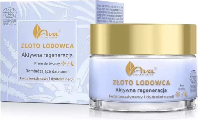 Glacier gold actieve regenererende gezichtscrème 50ml