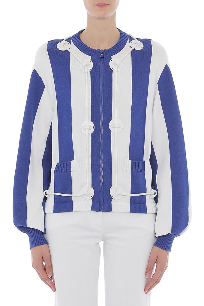 Moschino Knitwear Blue Größe: 40 | Cardigans Outlet | Damen | Blau