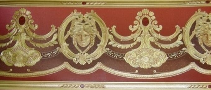 Behangrand medusakoppen grieks 6551-34