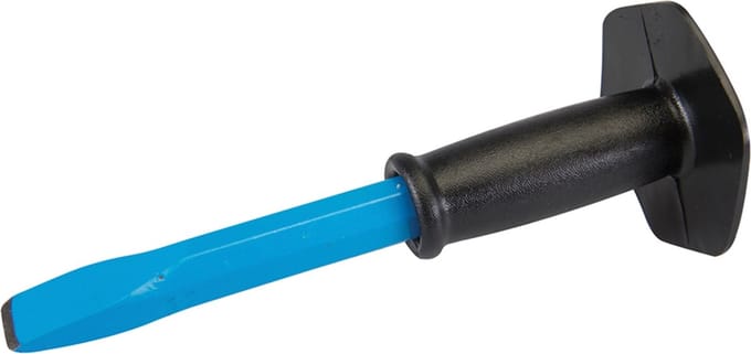 Silverline Koudbeitel met schokbescherming - 25 x 250 mm - Roestbestendig