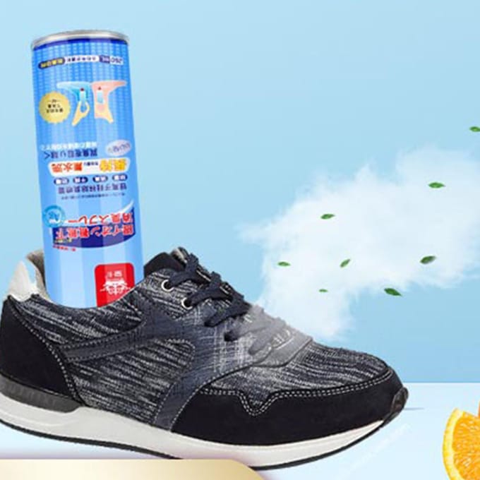 260ML schoendeodorantspray Snelle penetratie Draagbare schoengeurspray Stinkende schoenengeurverwijderaar voor white