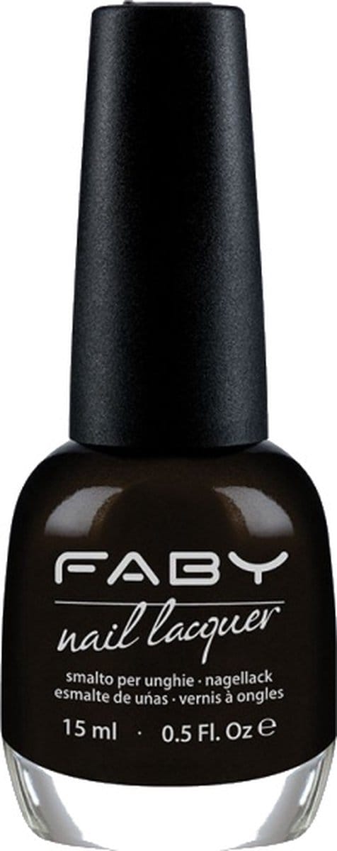 It's not Black. It's Dark. - FABY - Vegan Nagellak - Sneldrogend - 15ml