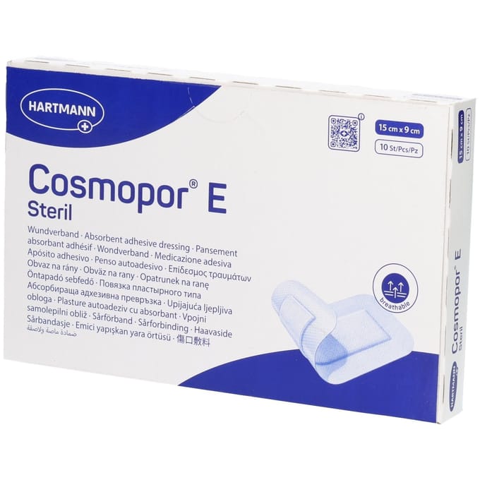 Cosmopor E Verband Steriel Adhesive 15 x 9 cm 10 Pleister