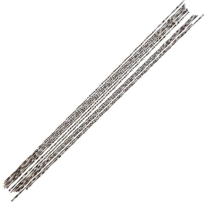 Dailygoody - Set van 12 Spiral Zaagbladen voor Hout, Metaal en Plastic -