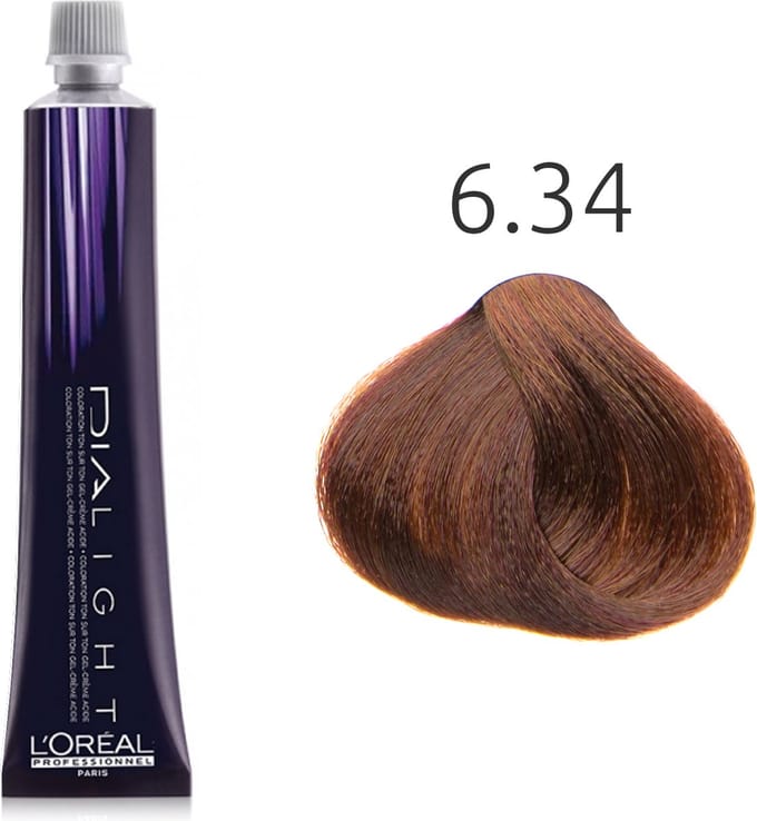 L'Oréal Professionnel - Dia Light - Haarverf - 50 ML - 6.34