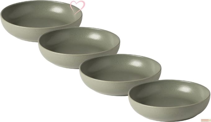 Kitchen Trend, CASAFINA DIEP BORD PACIFICA GROEN Ø 22,1 CM, 0,99 L, set van 4