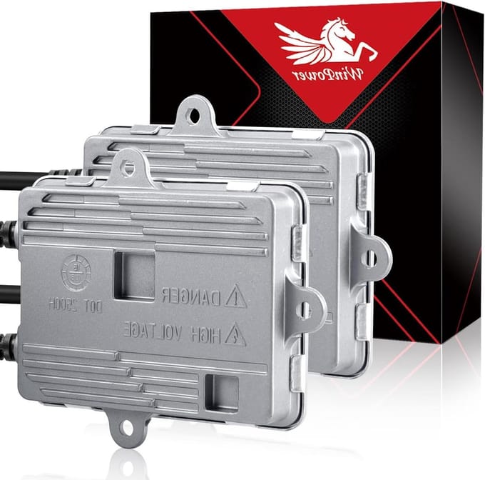 HID Xenon Koplamp Ballast - Verlichting Module Control - Auto Verlichting Verbeteren - Canbus Decoder Ingebouwd - 35 Watt - Zilver