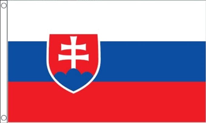 Vlag Slowakije 90x150cm | Best Value