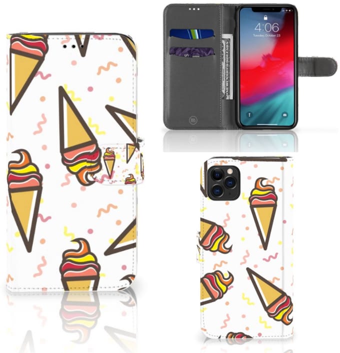 Apple iPhone 11 Pro Max Book Cover Icecream