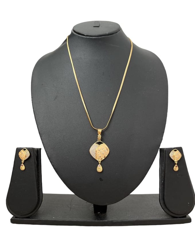 N3 Collecties Vergulde Hanger Set Voor Dames