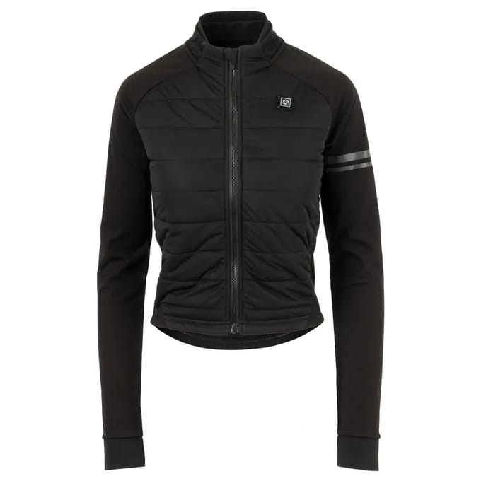AGU Deep Winter Thermo Fietsjack Essential Dames Heated - Zwart - L - Met verwarmende elementen - Incl Batterij