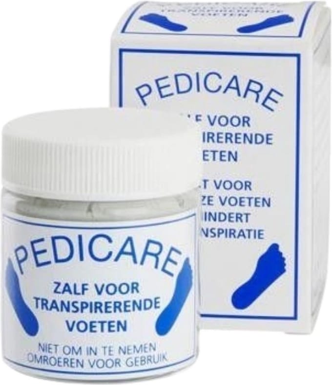 Pedicare voetzalf voor transpirerende voeten 30ml