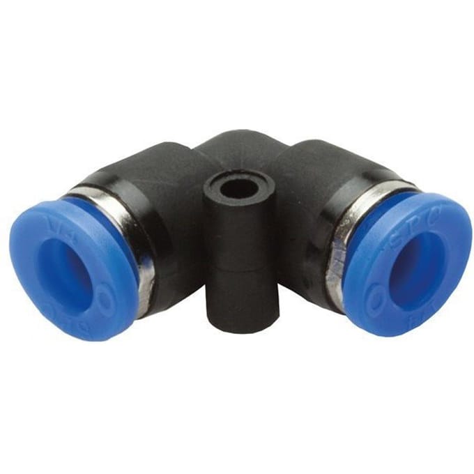 5/16'' 90 graden L-verbinding PBT Insteekfitting NBR [2 Stuks]