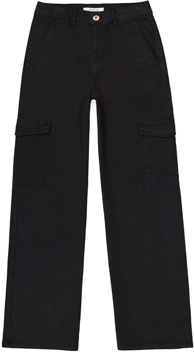 GARCIA GE32003 Meisjes Broek Zwart - Maat 140