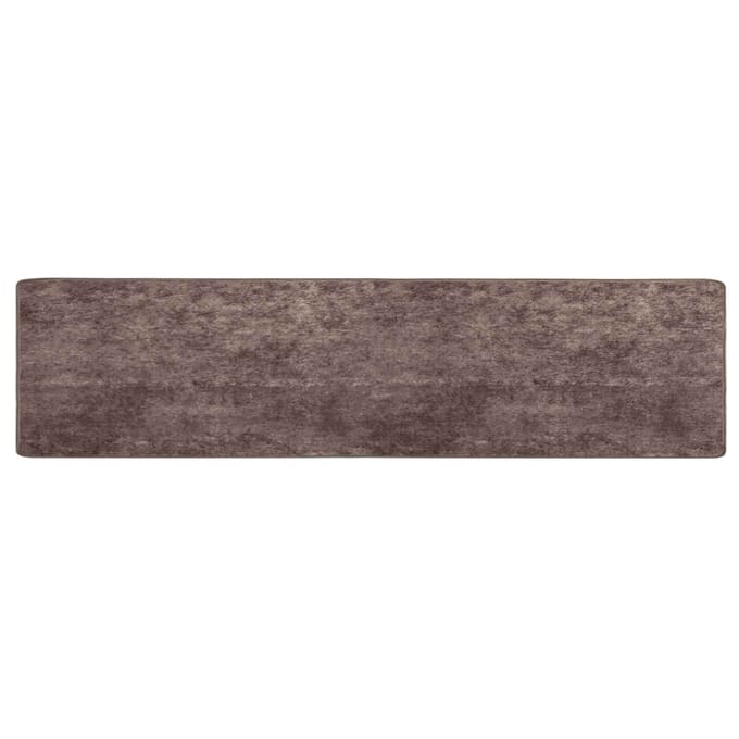 vidaXL - Tapijt - Runner - MARSA - Grijs - 80 - x - 450 - cm - Polyester - en - PVC