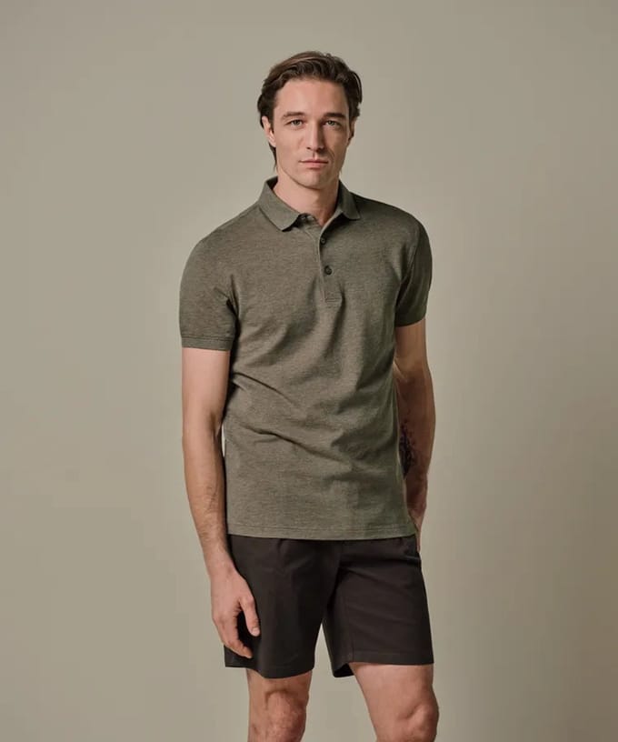 Profuomo Polo KM Bruin PPXD10020C