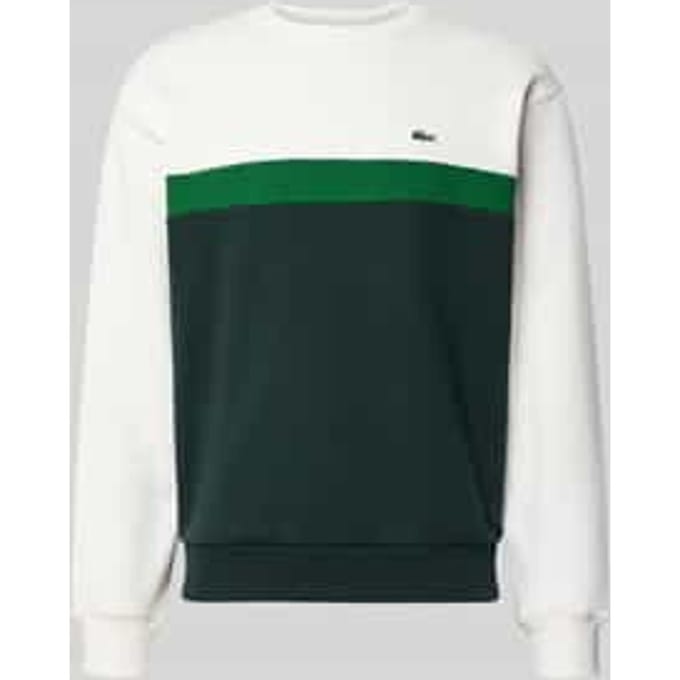regular fit sweatshirt van puur katoen