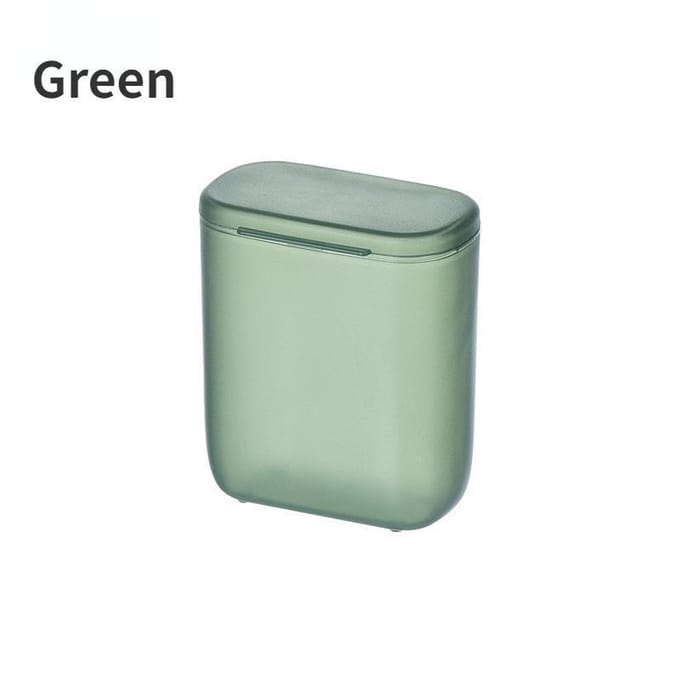 Boîte de rangement de câbles de données, boîte de rangement de casque anti-poussière avec couvercle, boîte de conteneur de fil de câble transparent pour le bureau et la maison vert