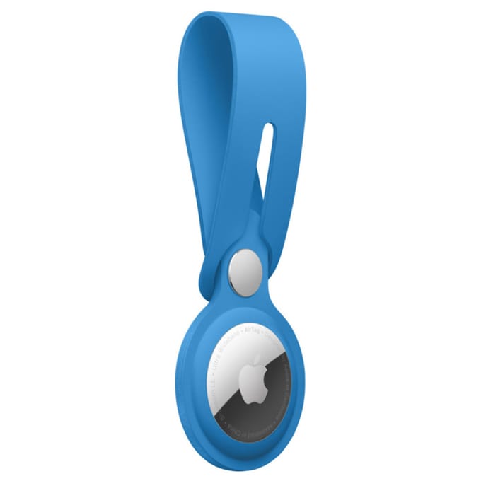 Silicone Loop voor de Apple AirTag - Capri Blue