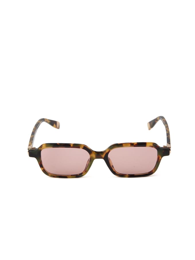 Furla Zonnebril Bourgogne/Glanzend Havana
