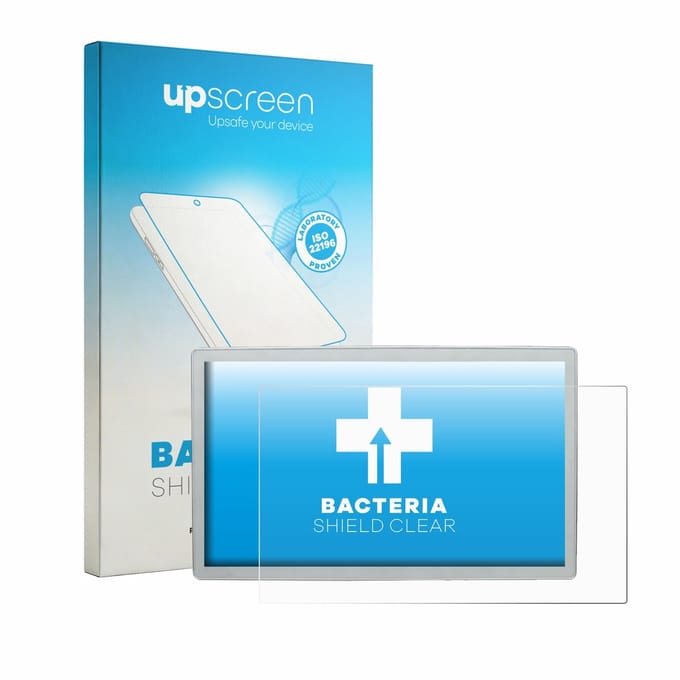 upscreen - Screenprotector voor WERTH SYSTEMS CMP-2450 Panel Computer - Folie Beschermfolie transparant antibacterieel