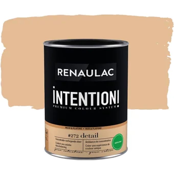 Renaulac Intention Muurverf - Extra Mat - Detail - 1l