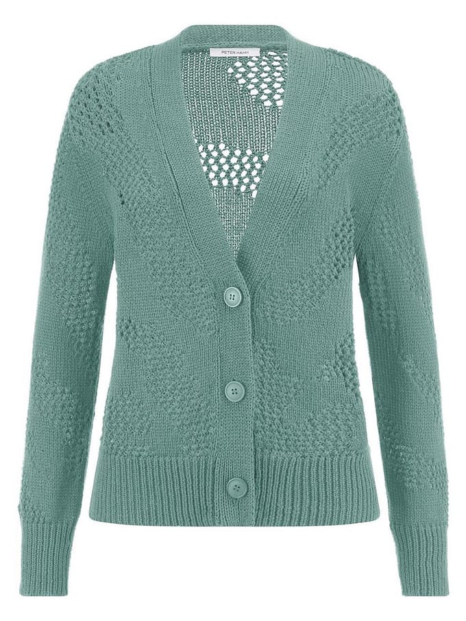 Vest V-hals Van Peter Hahn groen