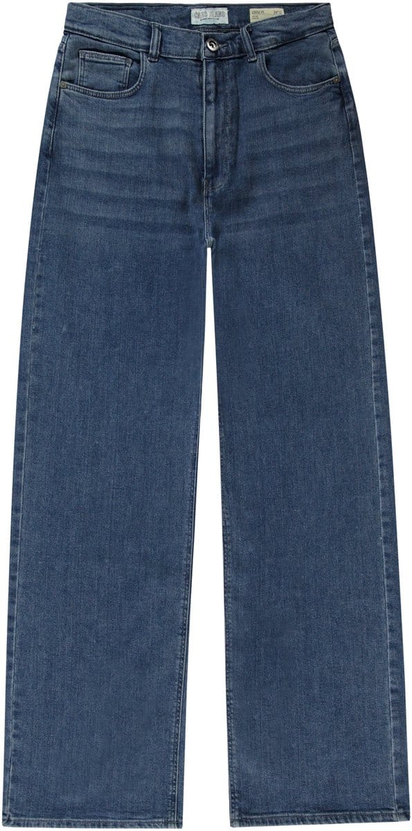 relaxed fit jeans van katoenmix model 'YARA'
