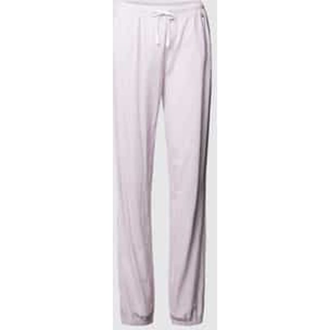 Regular fit pyjamabroek met mix van katoen en viscose