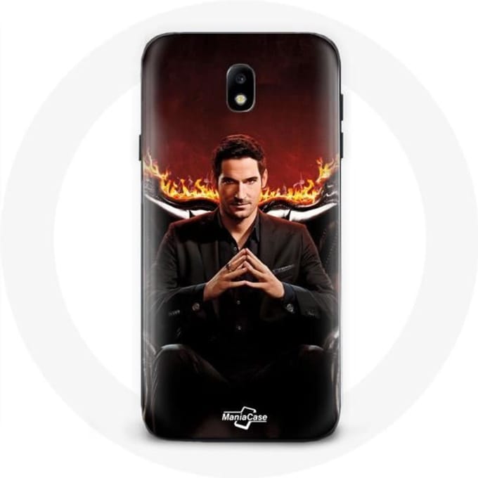 Coque pour Samsung Galaxy J7 2017 Lucifer Morningstar Série Saison 3