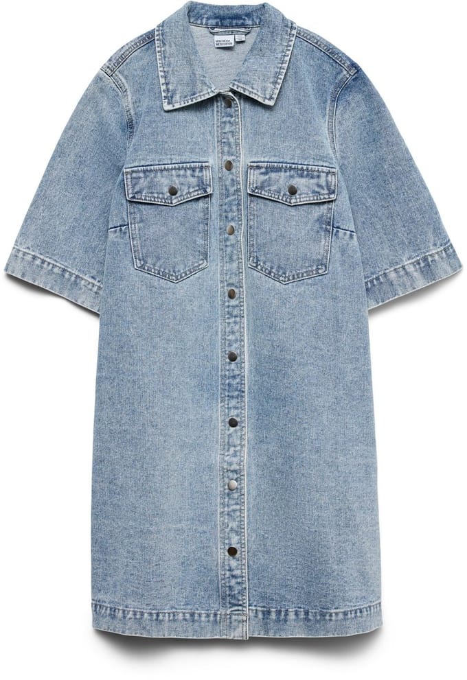 Vero Moda Denim jurk VMFENJA Korte jurk