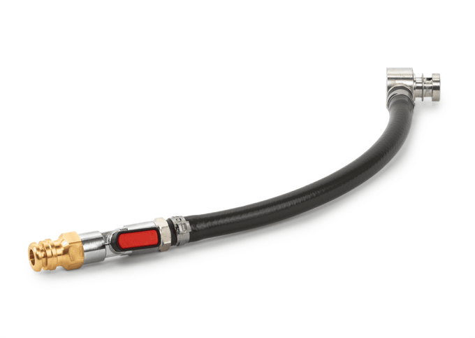 Hose with connection