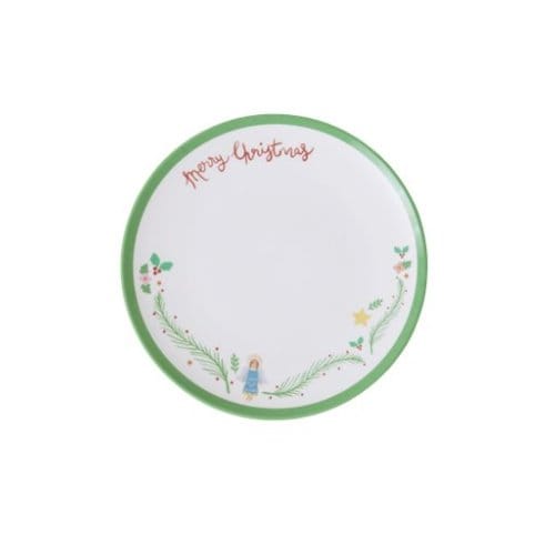 Rice kerst melamine bord x-mas angel print
