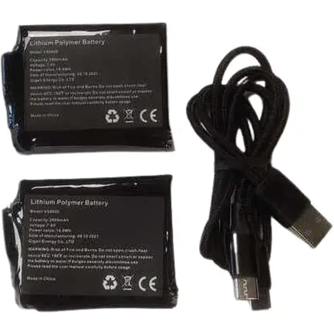 Reservebatterij voor motorhandschoenen RST