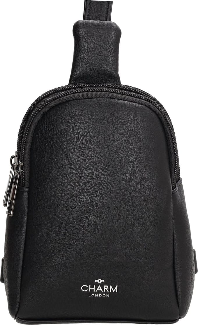 Charm London Tottenham Schoudertas - Zwart