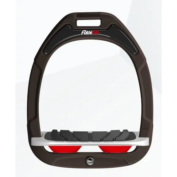 Ingebouwde Grip Beugels Bruin/Grijs/Rood Flex-On Green Composite
